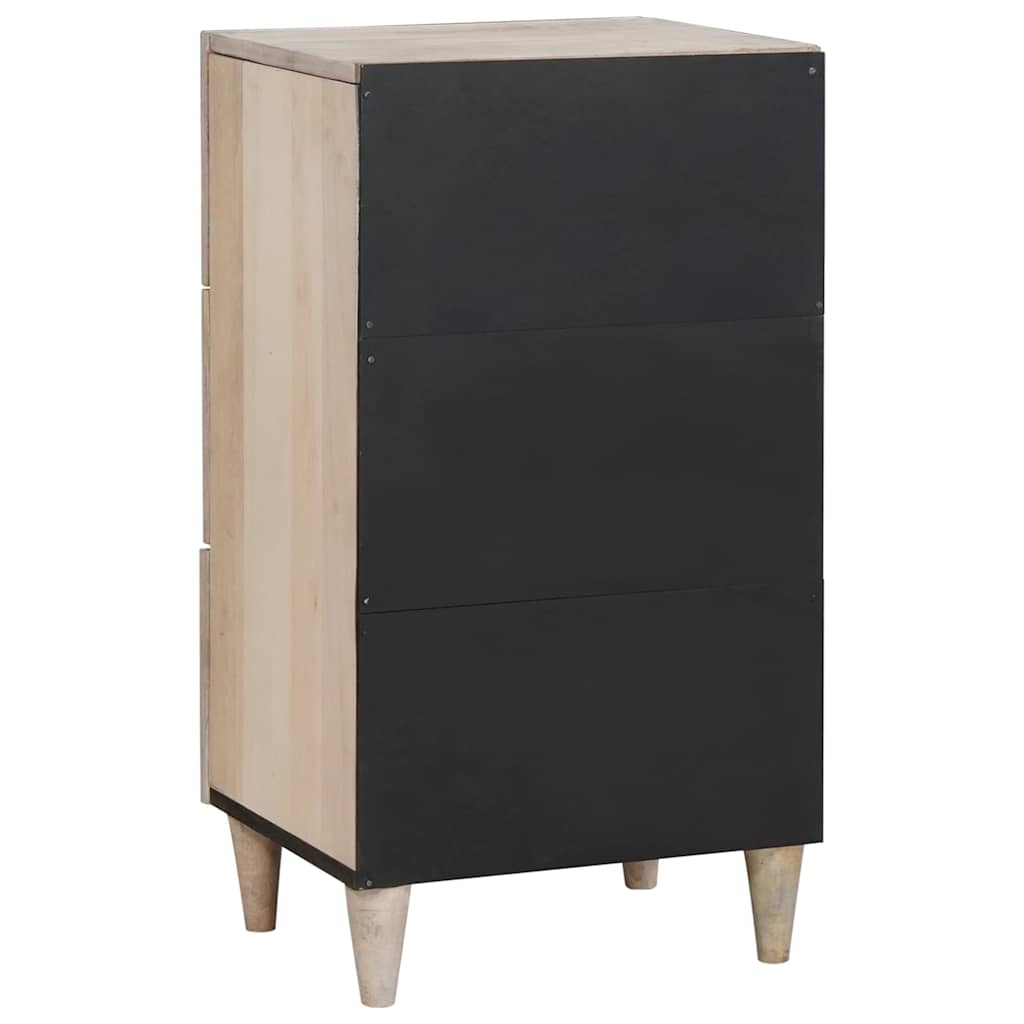 Πλαϊνό γραφείο με συρτάρι Λευκό 33.5 x 40 x 75 εκ - Pakobazaar
