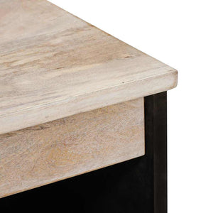 Πλαϊνό γραφείο Λευκό 33.5 x 60 x 75 εκ - Pakobazaar