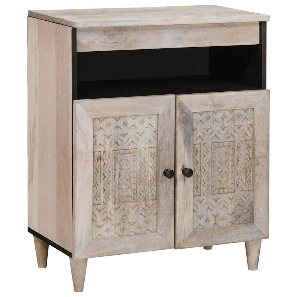 Πλαϊνό γραφείο Λευκό 33.5 x 60 x 75 εκ - Pakobazaar
