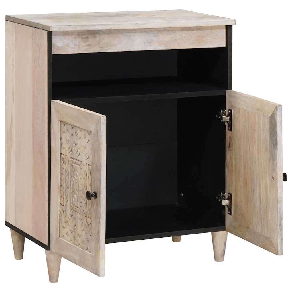 Πλαϊνό γραφείο Λευκό 33.5 x 60 x 75 εκ - Pakobazaar