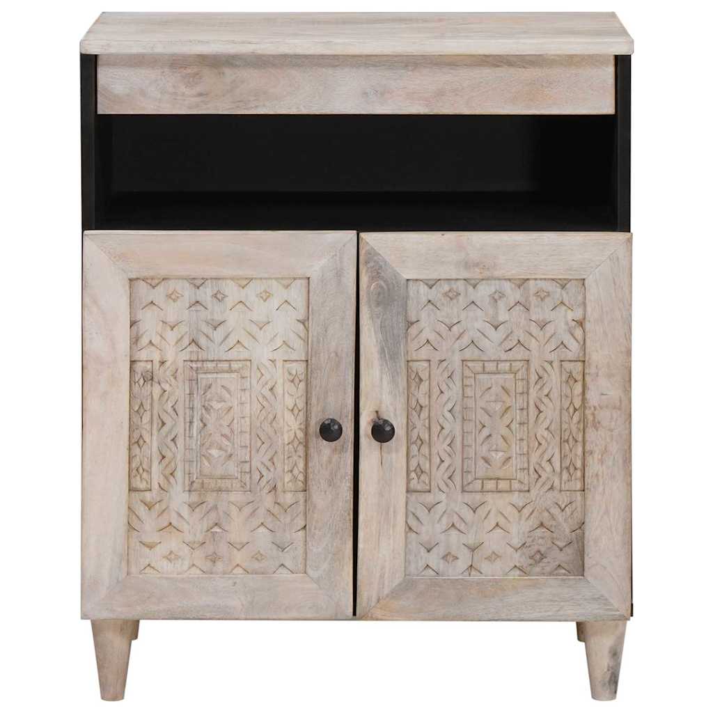 Πλαϊνό γραφείο Λευκό 33.5 x 60 x 75 εκ - Pakobazaar