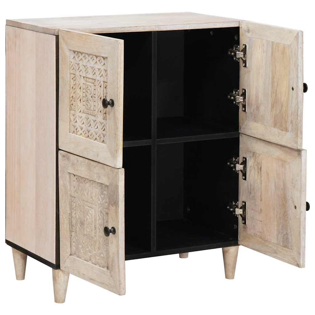 Πλαϊνό γραφείο Λευκό 33.5 x 60 x 75 εκ - Pakobazaar