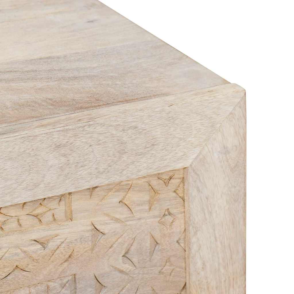 Πλαϊνό γραφείο Λευκό 33.5 x 80 x 75 εκ - Pakobazaar