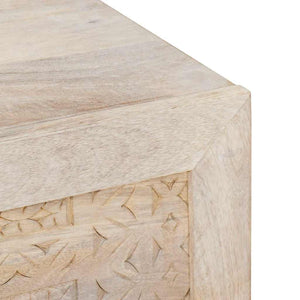 Πλαϊνό γραφείο Λευκό 33.5 x 80 x 75 εκ - Pakobazaar