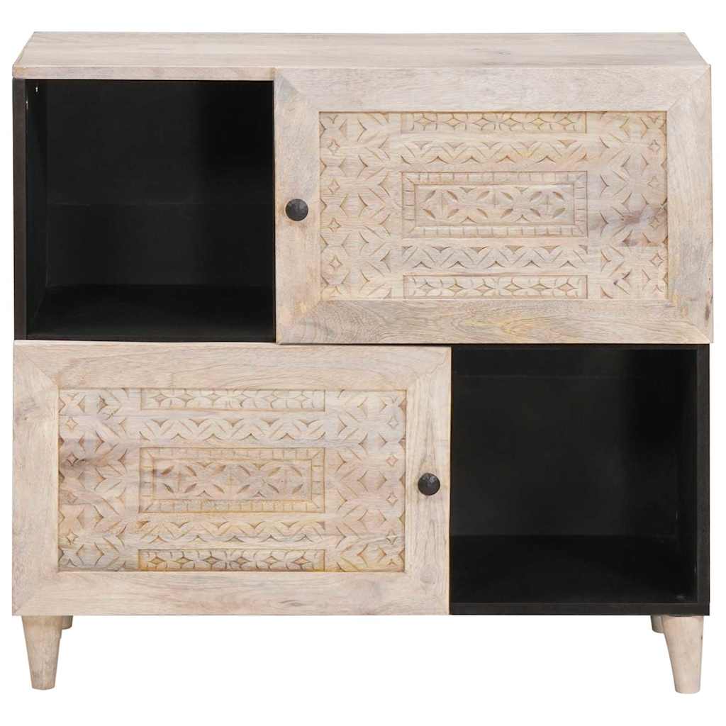 Πλαϊνό γραφείο Λευκό 33.5 x 80 x 75 εκ - Pakobazaar