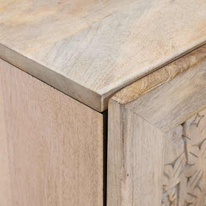 Πλαϊνό γραφείο Λευκό 33.5 x 90 x 75 εκ - Pakobazaar