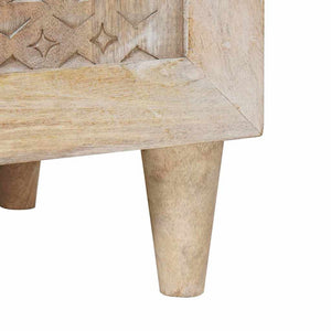 Πλαϊνό γραφείο Λευκό 33.5 x 90 x 75 εκ - Pakobazaar