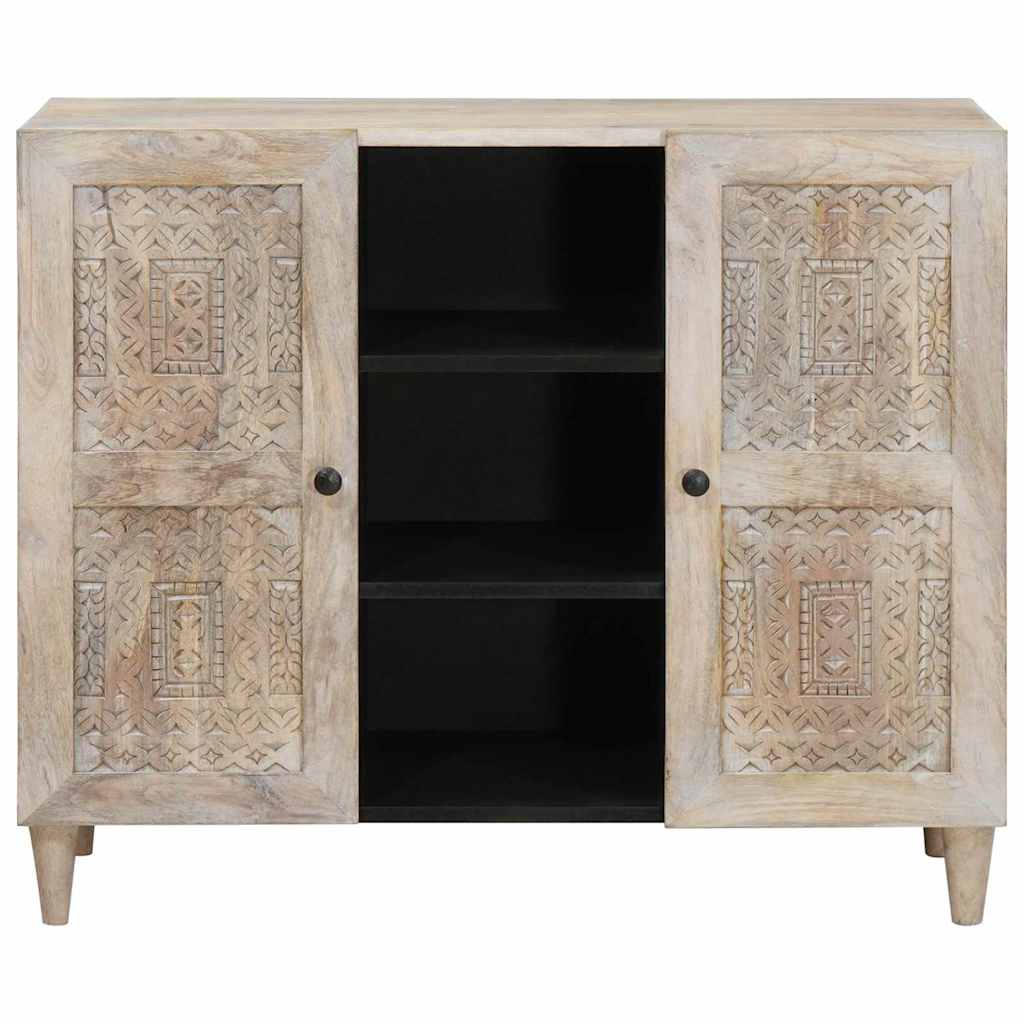 Πλαϊνό γραφείο Λευκό 33.5 x 90 x 75 εκ - Pakobazaar