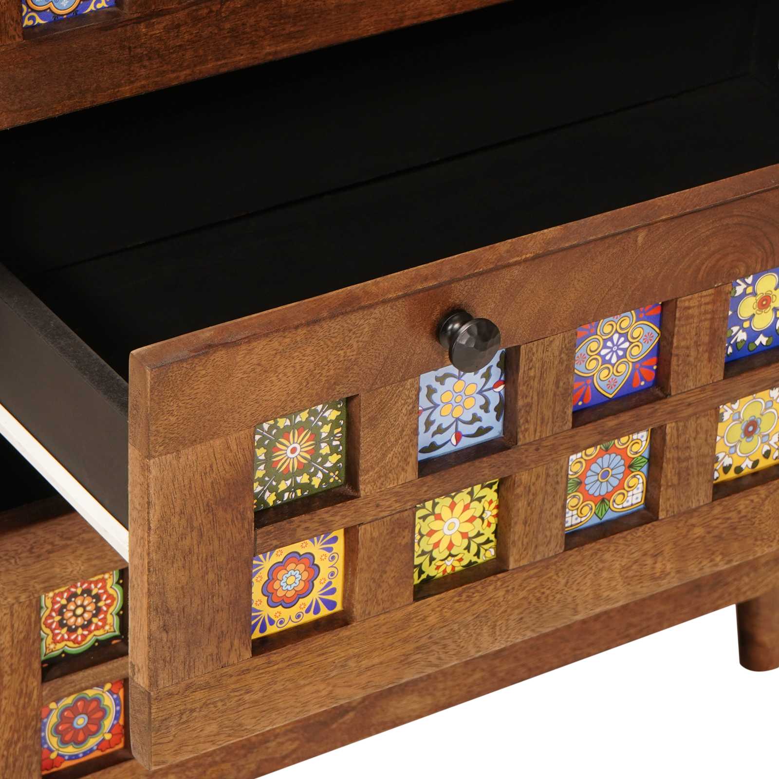 Πλαϊνό γραφείο Καρυδιά 60 x 33 x 75 cm Στερεό ξύλο μάνγκο - Pakobazaar