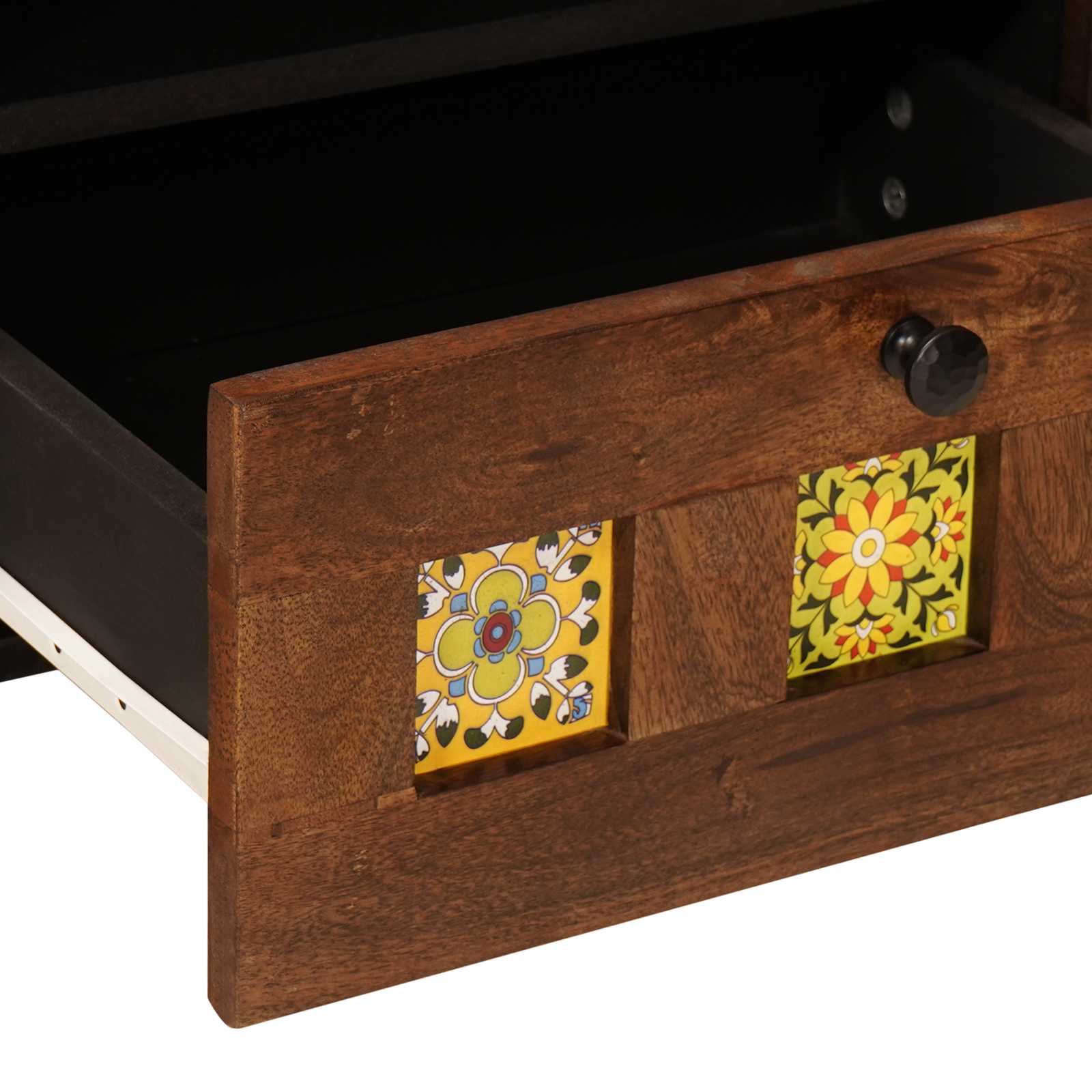 Ντουλάπι TV Καρυδιά 105 x 33 x 46 εκ. Στερεό ξύλο μάνγκο - Pakobazaar