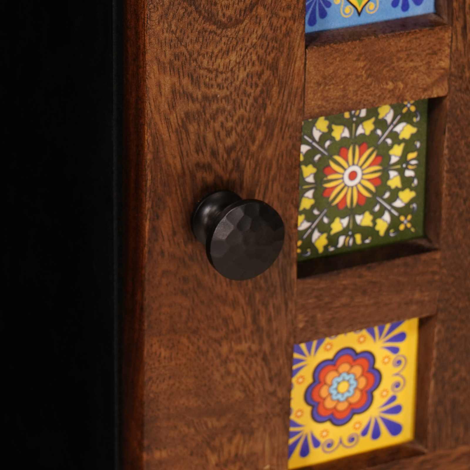 Πλαϊνό γραφείο Καρυδιά 80 x 33 x 75 εκ Στερεό ξύλο μάνγκο - Pakobazaar