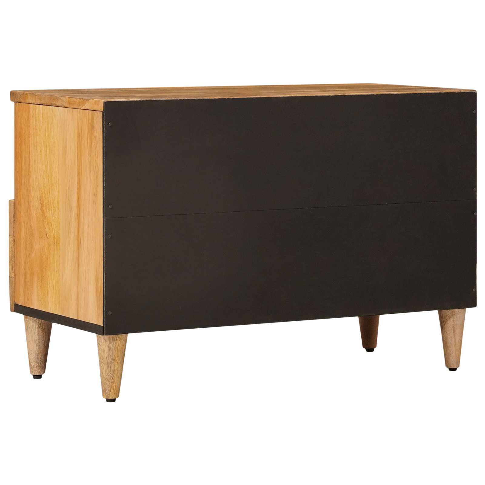 Ντουλάπι TV με ράφι Φυσικό 70 x 33 x 46 εκ Στερεό ξύλο μάνγκο - Pakobazaar