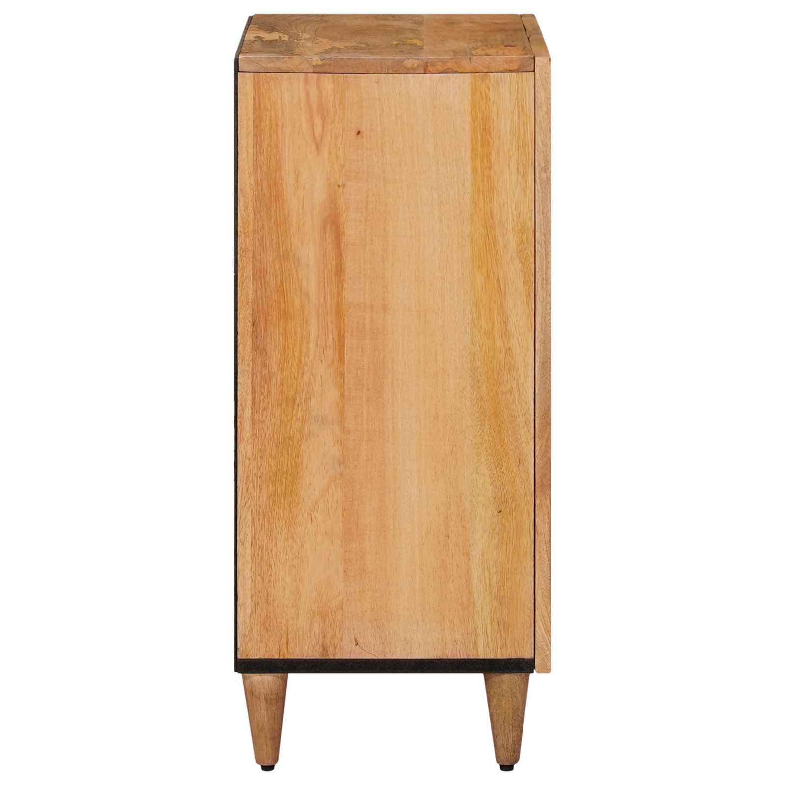 Πλαϊνό γραφείο Φυσικό 60 x 33,5 x 75 εκ. Στερεό ξύλο μάνγκο - Pakobazaar