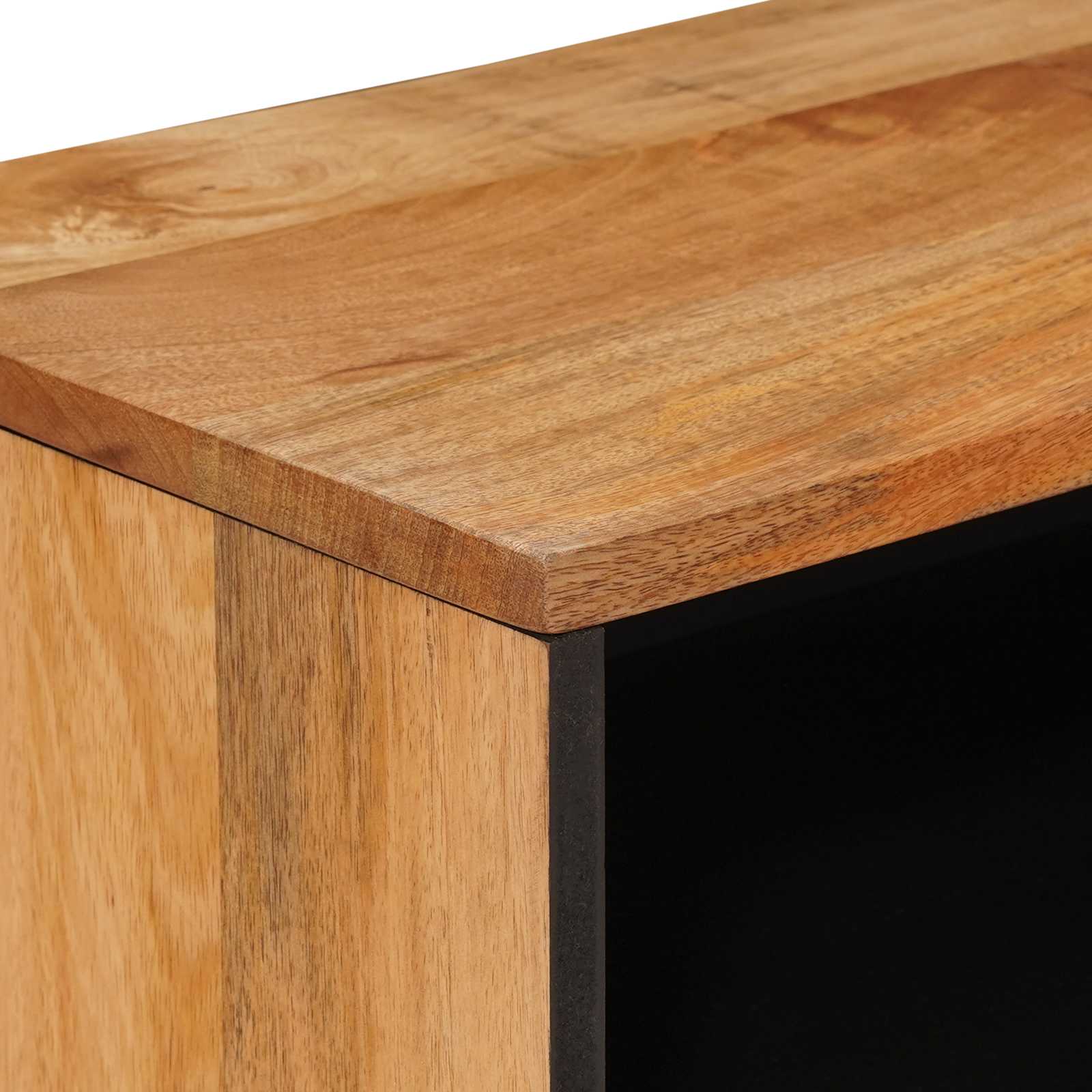 Ντουλάπι TV Φυσικό 80 x 31,5 x 46 cm Στερεό ξύλο μάνγκο - Pakobazaar