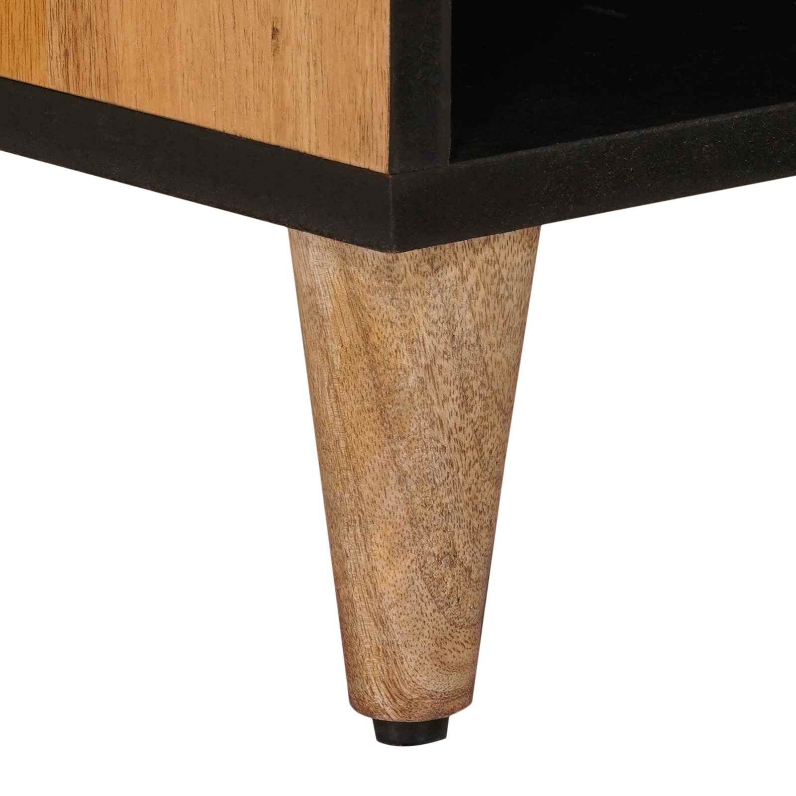 Ντουλάπι TV Φυσικό 80 x 31,5 x 46 cm Στερεό ξύλο μάνγκο - Pakobazaar