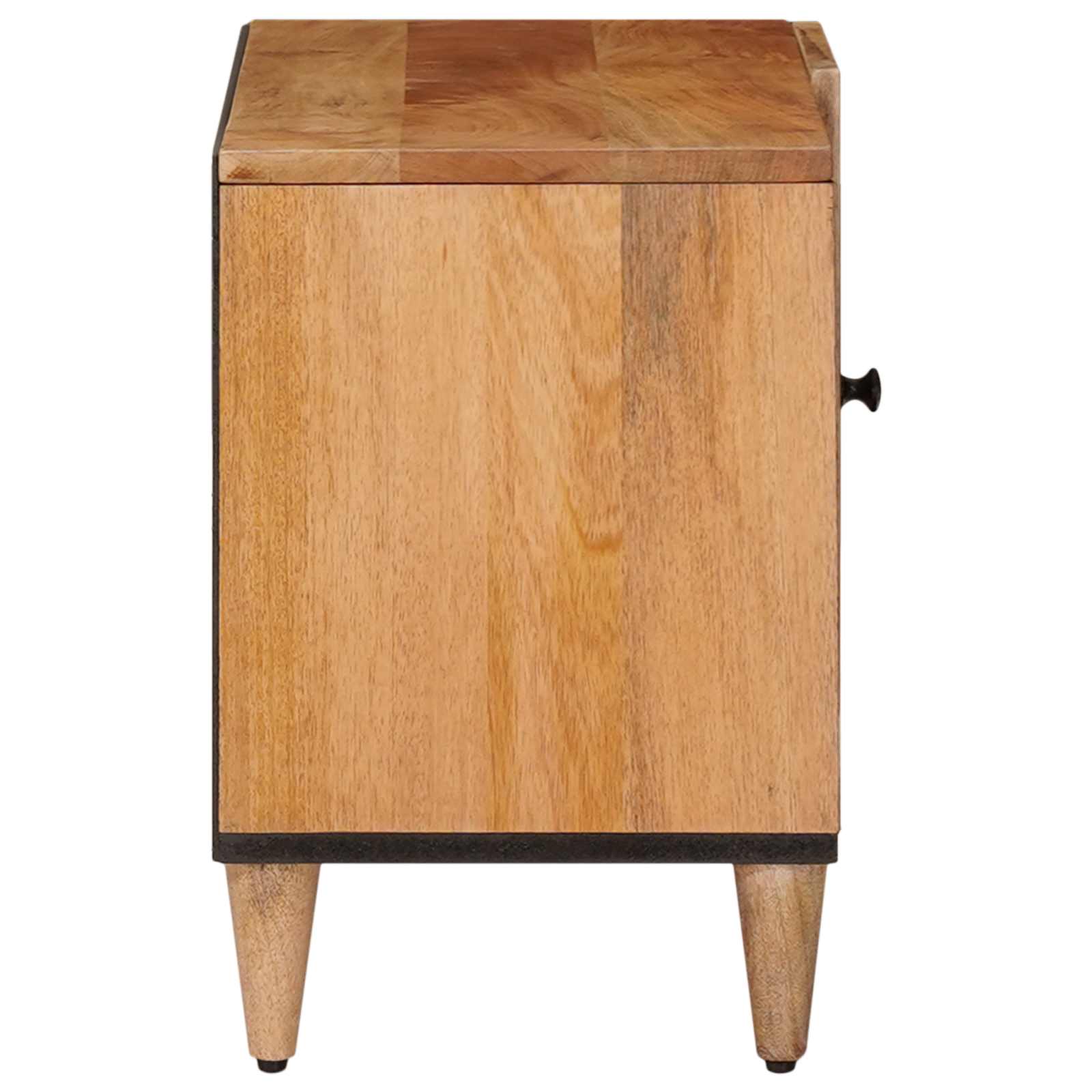 Ντουλάπι TV Φυσικό 80 x 31,5 x 46 cm Στερεό ξύλο μάνγκο - Pakobazaar