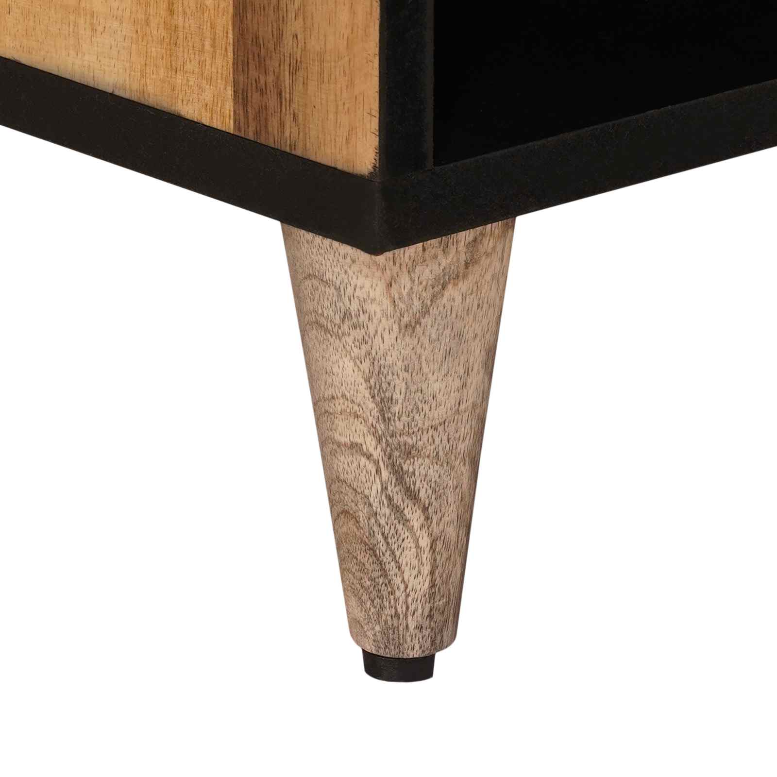 Ντουλάπι TV Φυσικό 80 x 33,5 x 46 εκ. Στερεό ξύλο μάνγκο - Pakobazaar