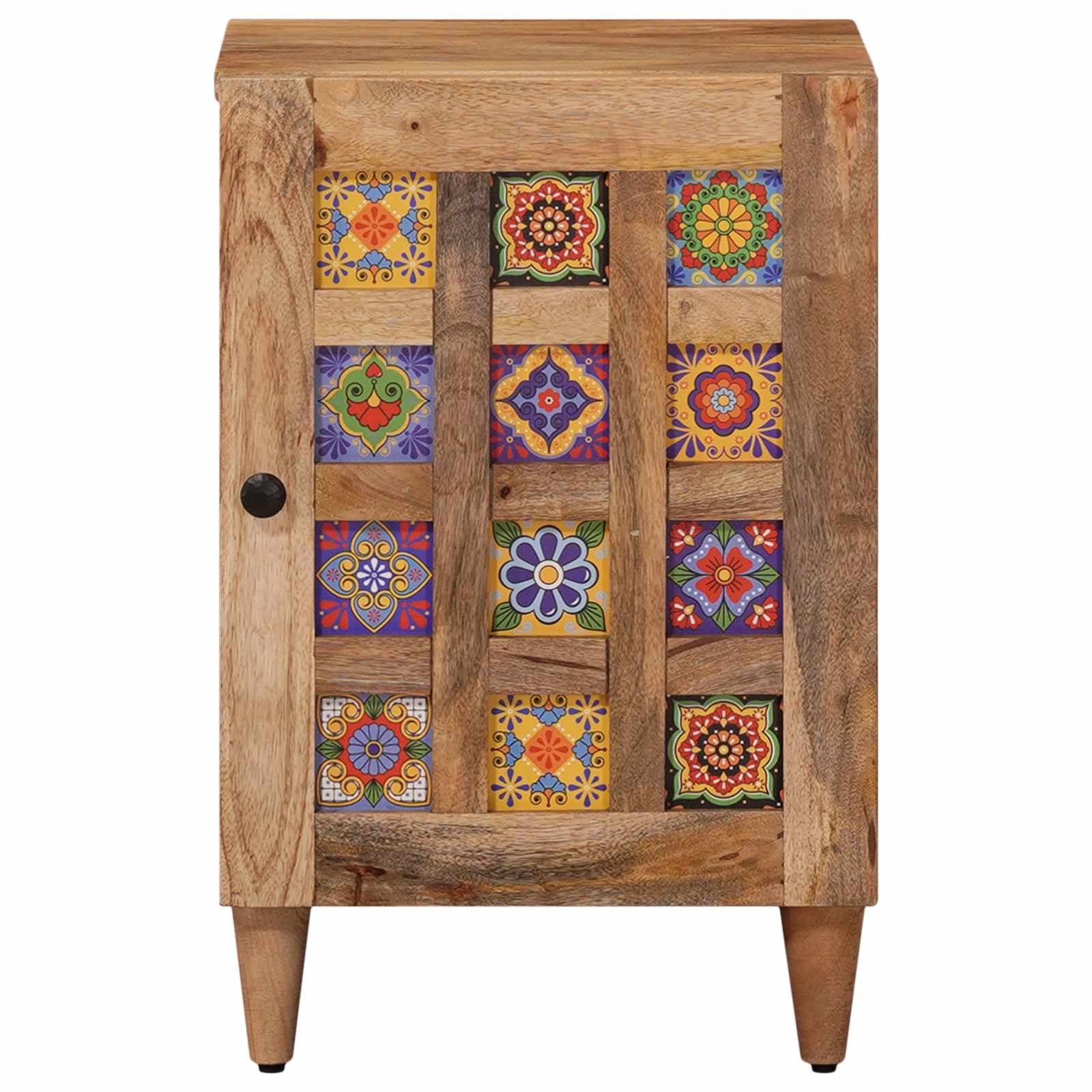 Ντουλάπι Μπάνιου Φυσικό 38 x 33,5 x 58 εκ. Στερεό ξύλο μάνγκο - Pakobazaar