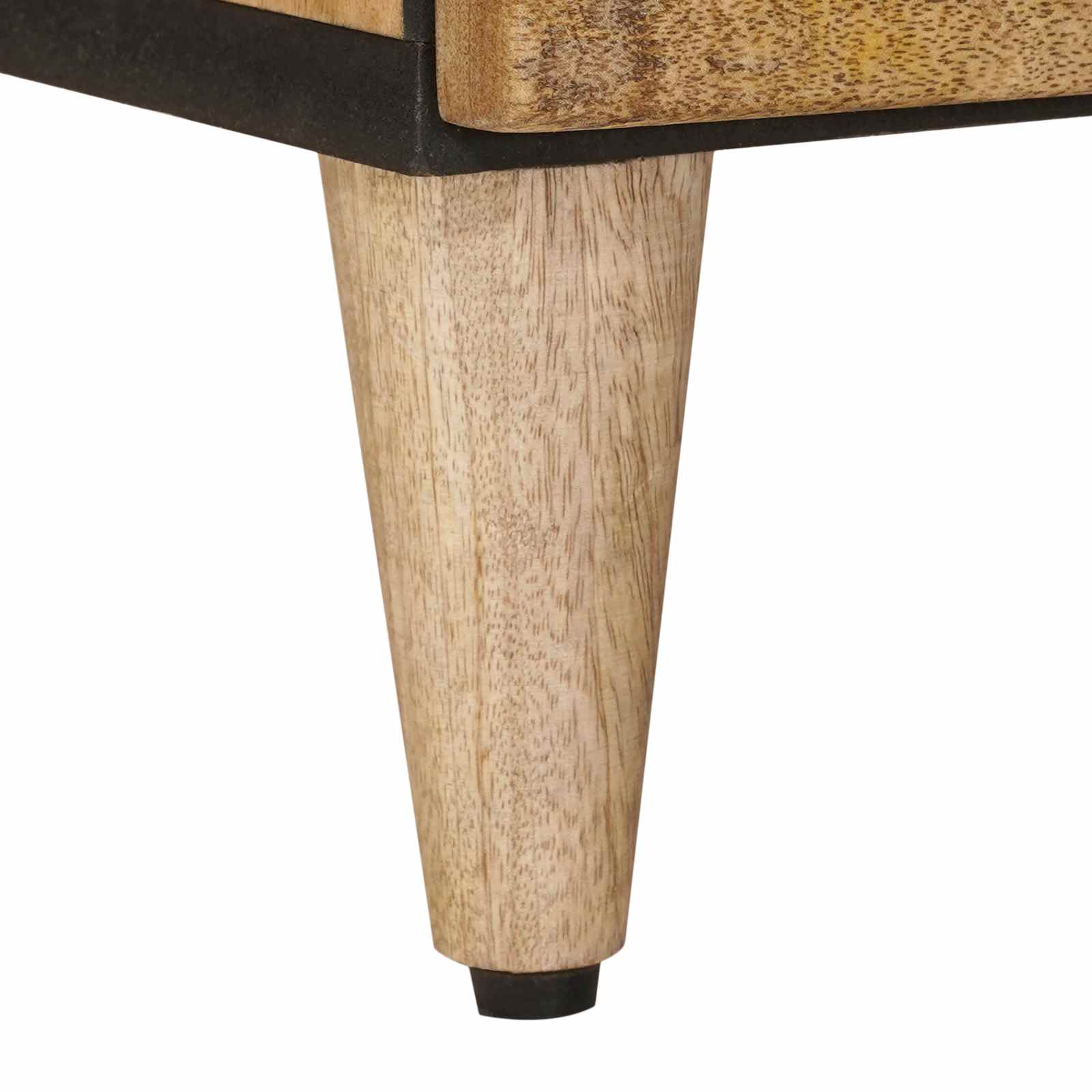 Πλαϊνό γραφείο Φυσικό 40 x 33,5 x 75 εκ Στερεό ξύλο μάνγκο - Pakobazaar