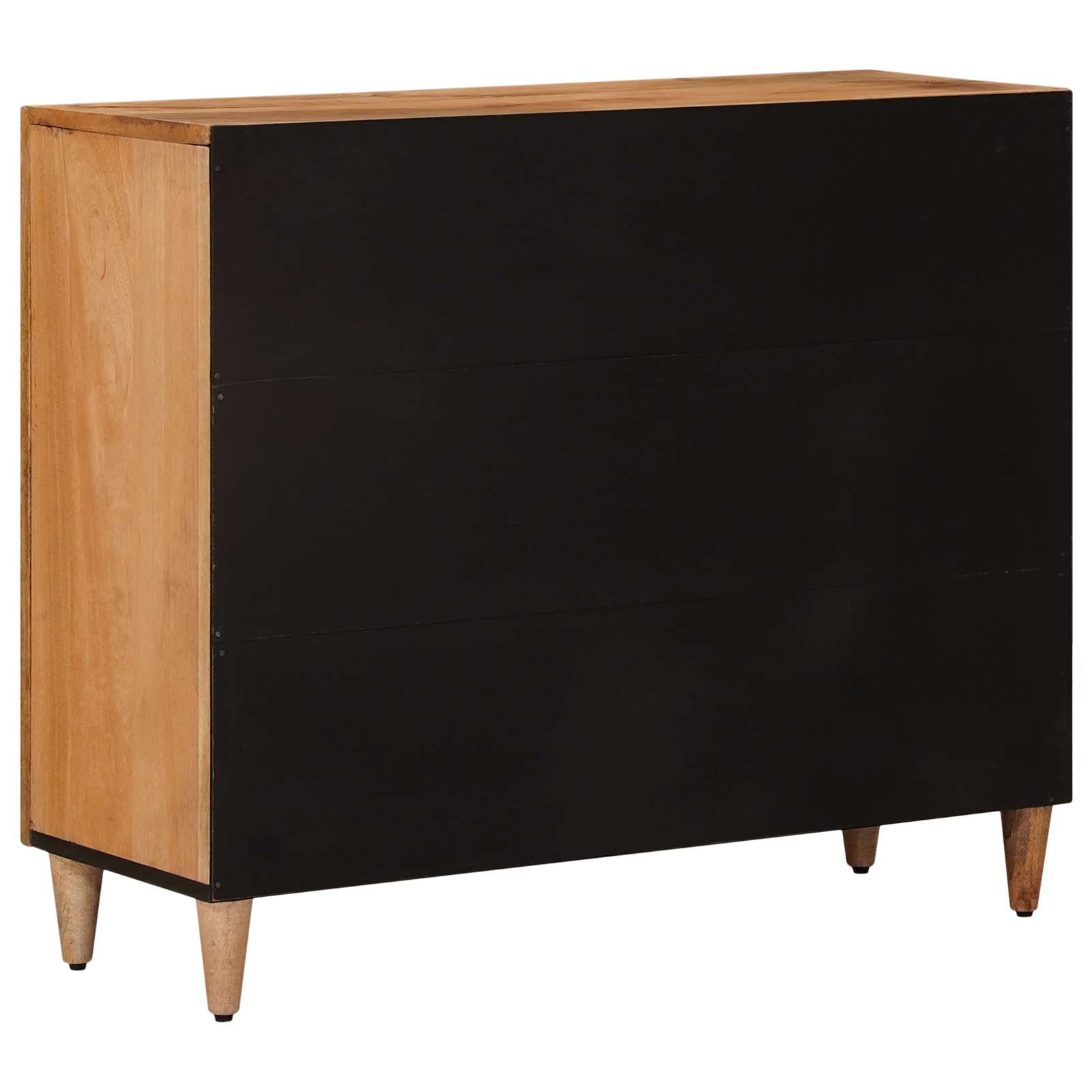 Πλαϊνό γραφείο Φυσικό 90 x 33,5 x 75 εκ Στερεό ξύλο μάνγκο - Pakobazaar