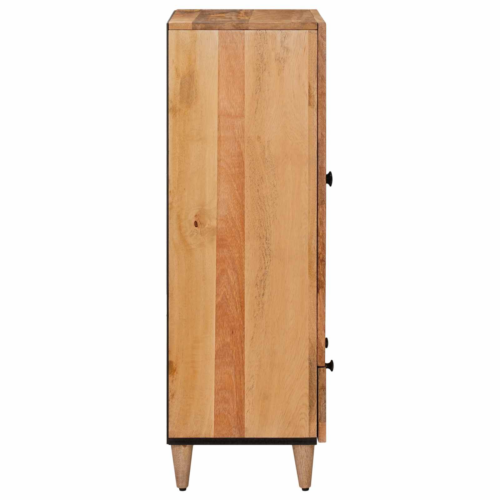 Highboard Φυσικό 60 x 33,5 x 100 εκ. Στερεό ξύλο μάνγκο - Pakobazaar