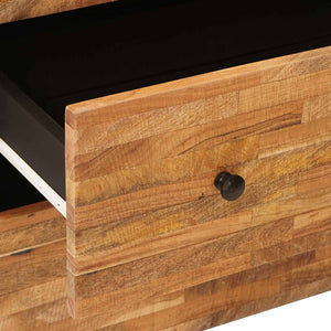 Μπουφές Αποθήκευσης 60 x 33 x 75 cm Στερεό ξύλο μάνγκο Καφέ