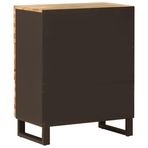 Μπουφές Αποθήκευσης 60 x 33 x 75 cm Στερεό ξύλο μάνγκο Καφέ