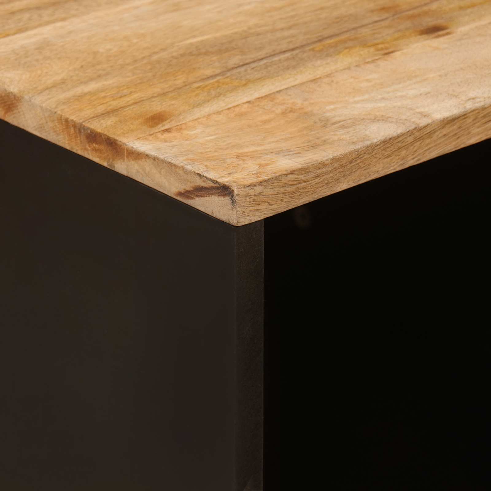 Τραπεζάκι σαλονιού Καφέ 80 x 50 x 40 cm Στερεό ξύλο μάνγκο - Pakobazaar