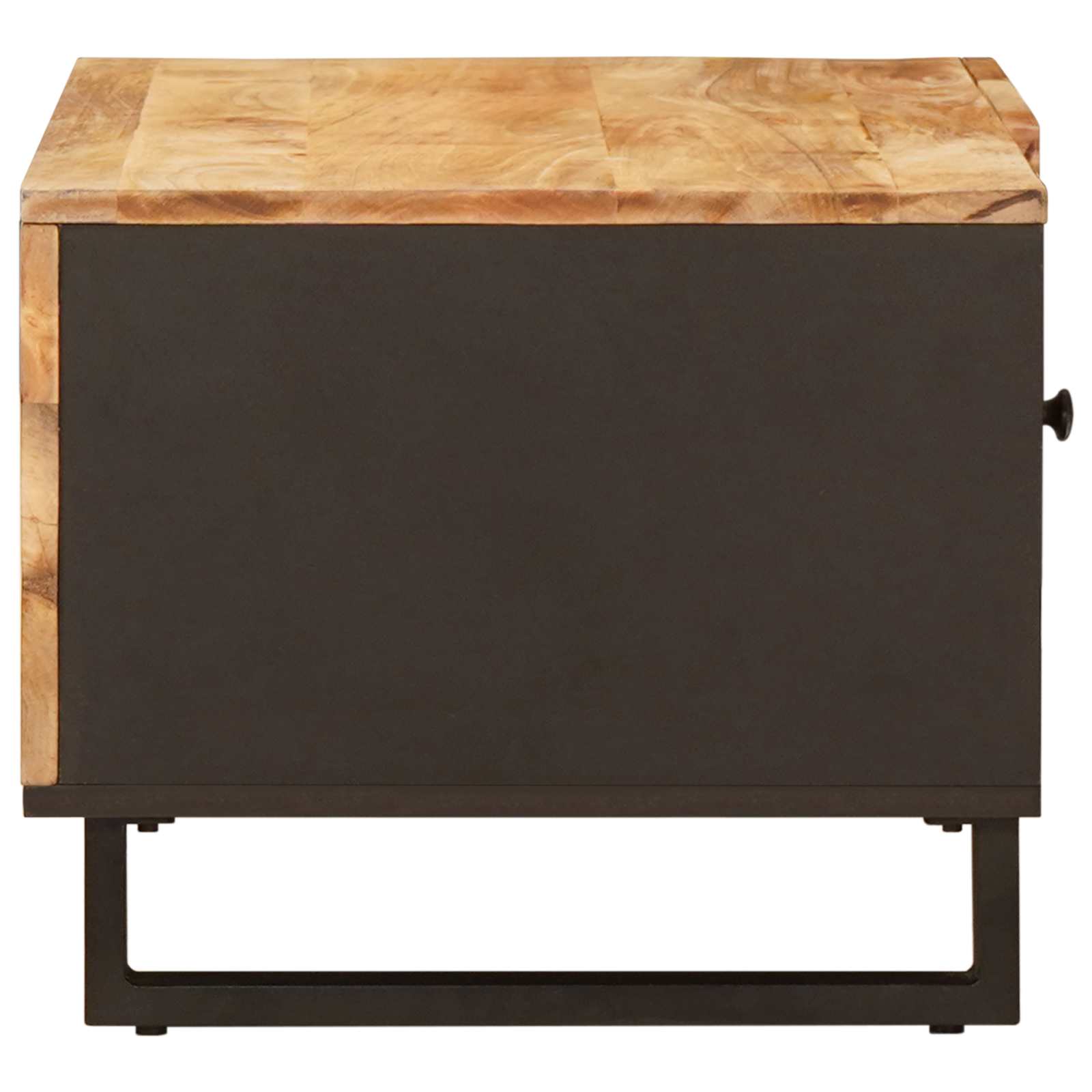 Τραπεζάκι σαλονιού Καφέ 80 x 50 x 40 cm Στερεό ξύλο μάνγκο - Pakobazaar