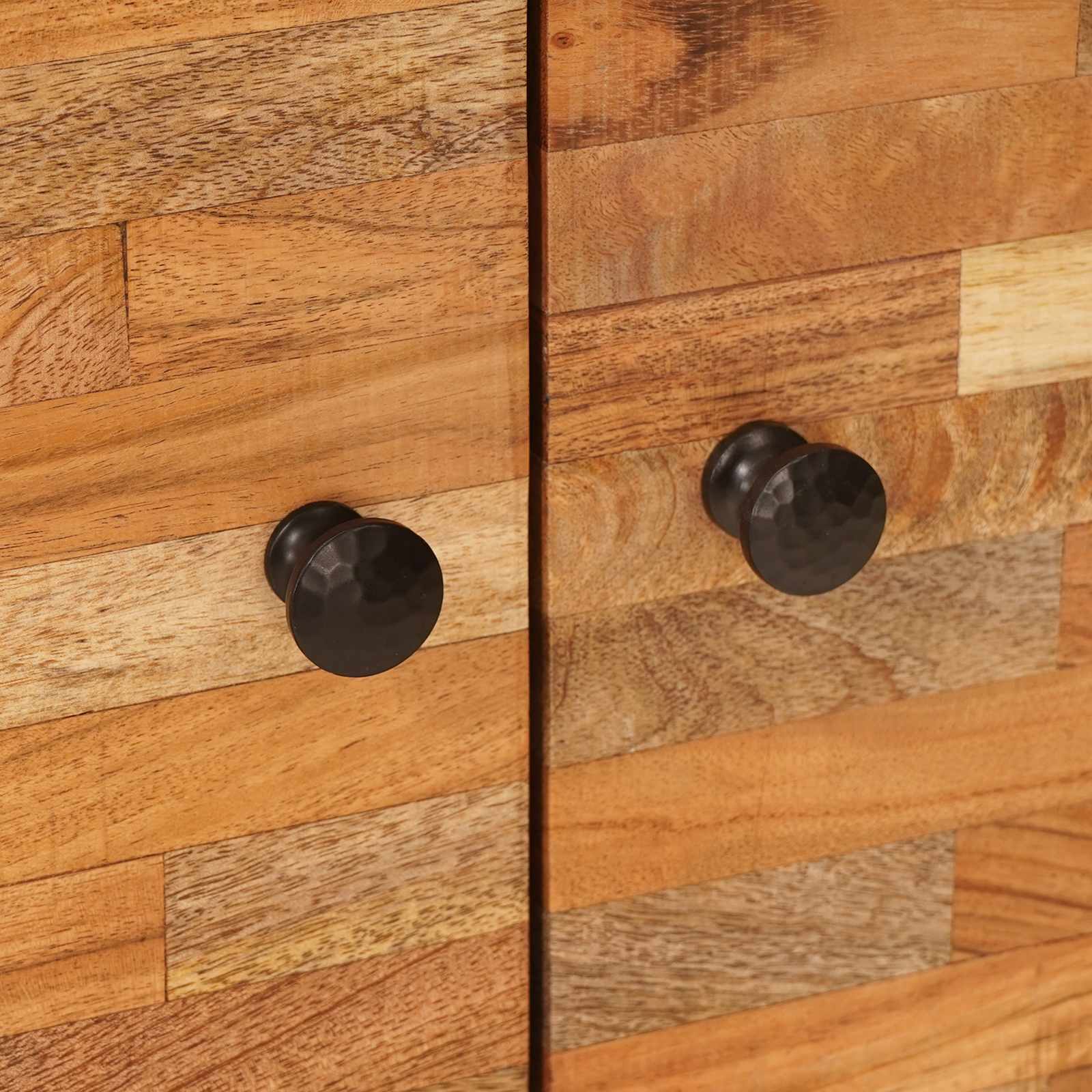 Τραπεζάκι σαλονιού Καφέ 80 x 50 x 40 cm Στερεό ξύλο μάνγκο - Pakobazaar