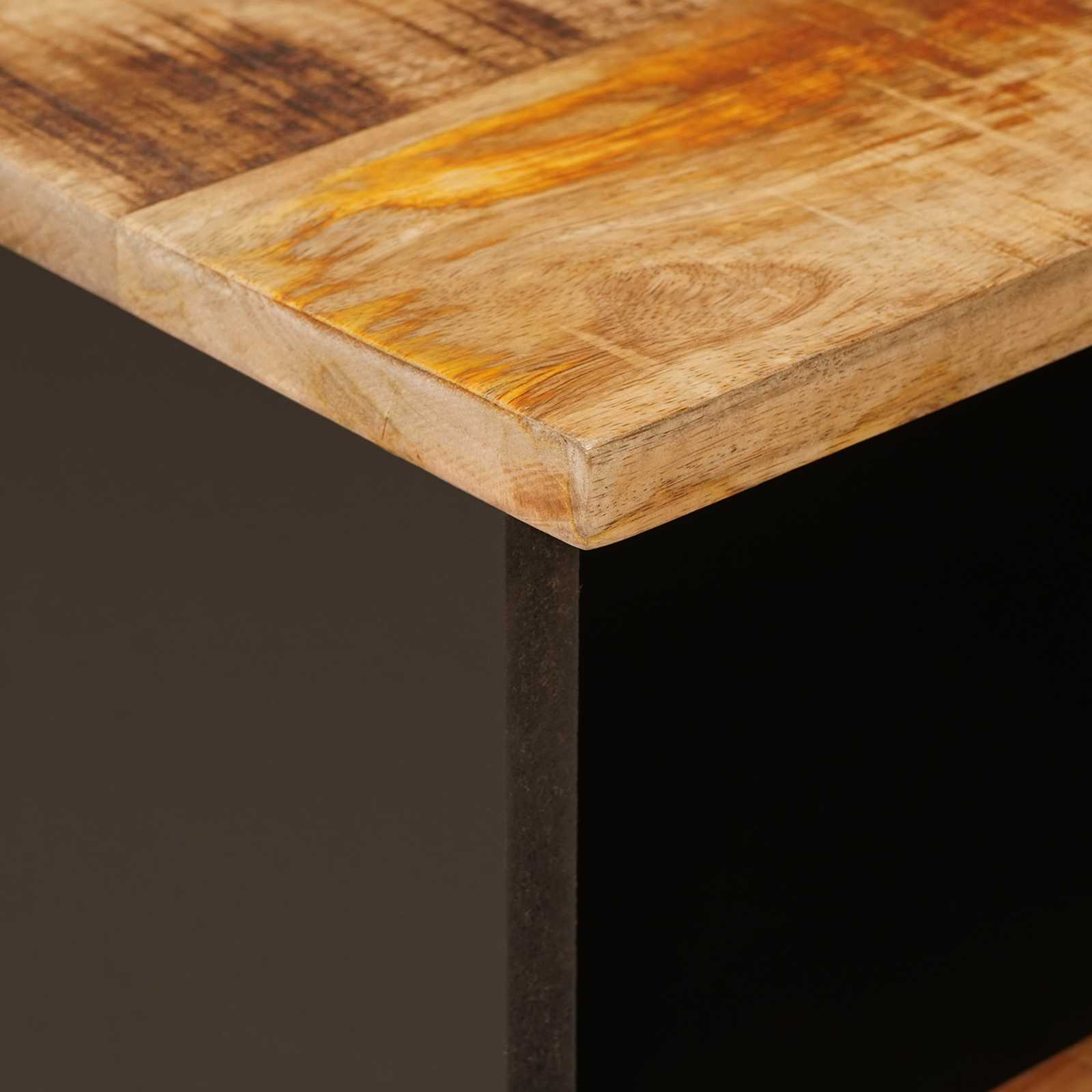 Κρεβατοκάμαρα Καφέ 40 x 33 x 46 εκ. Στερεό ξύλο μάνγκο