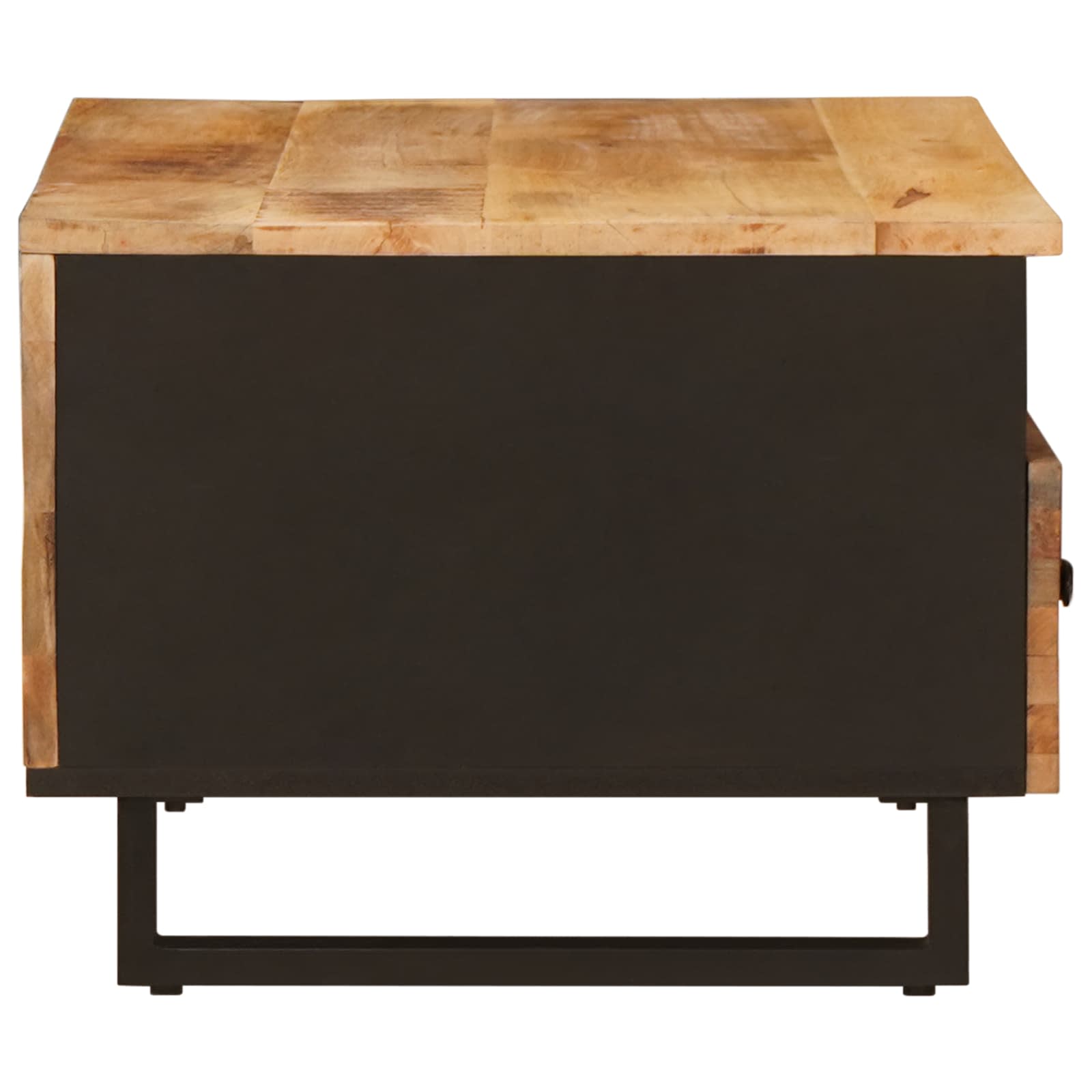 Τραπεζάκι σαλονιού Καφέ 80 x 54 x 40 εκ Στερεό ξύλο μάνγκο - Pakobazaar