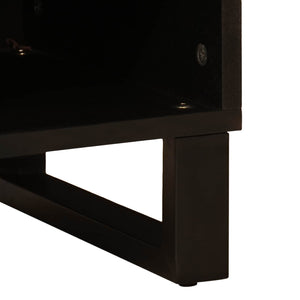 Ντουλάπι TV Καφέ 100 x 33 x 46 εκ Στερεό ξύλο μάνγκο