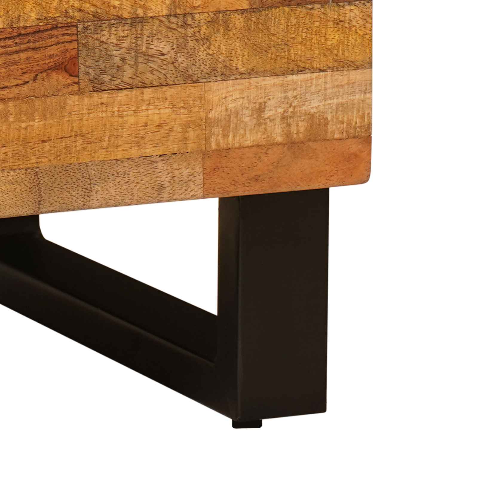 Ντουλάπι TV με συρτάρι Καφέ 80 x 33 x 46 εκ Στερεό ξύλο μάνγκο - Pakobazaar