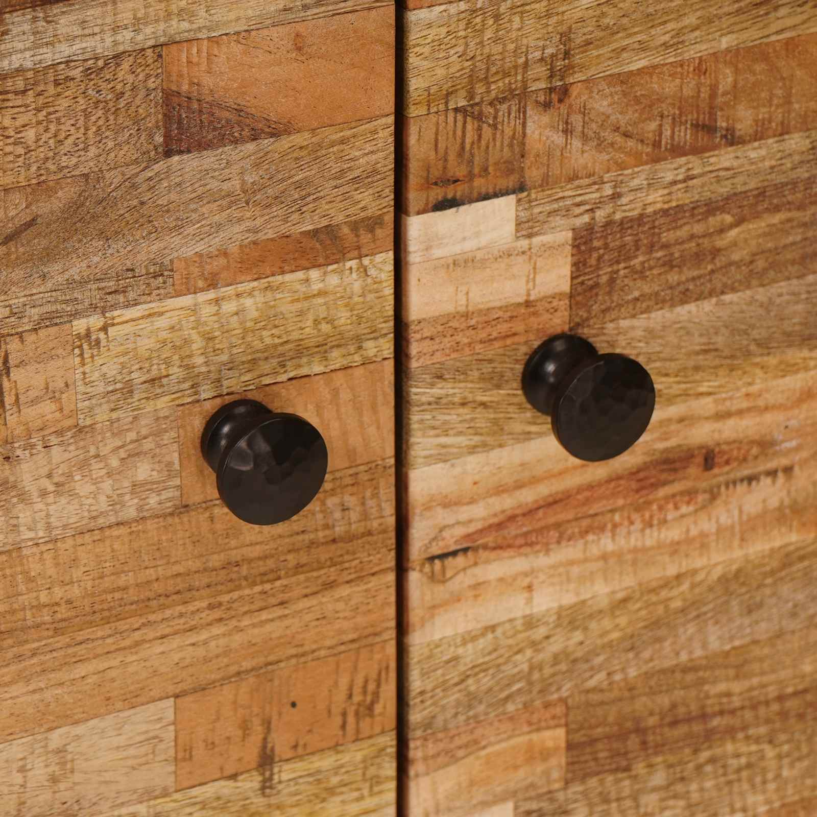Βοηθητικό ντουλάπι Καφέ 60 x 33 x 75 cm Στερεό ξύλο μάνγκο - Pakobazaar