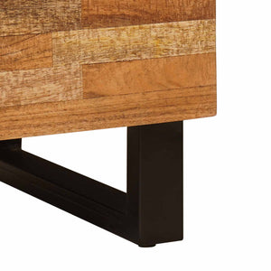 Βοηθητικό ντουλάπι Καφέ 60 x 33 x 75 cm Στερεό ξύλο μάνγκο - Pakobazaar
