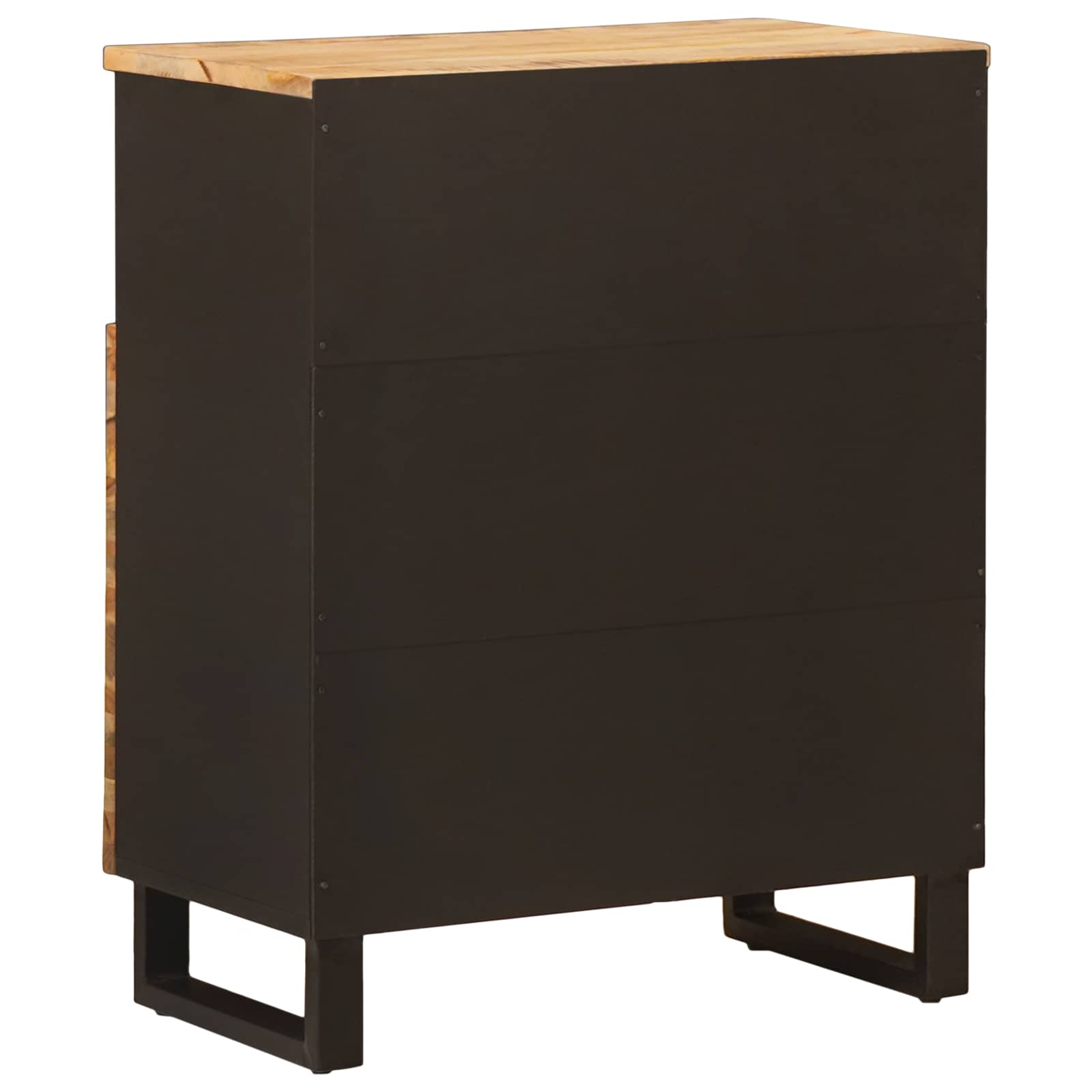 Βοηθητικό ντουλάπι Καφέ 60 x 33 x 75 cm Στερεό ξύλο μάνγκο - Pakobazaar