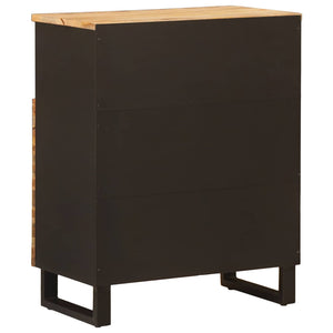 Βοηθητικό ντουλάπι Καφέ 60 x 33 x 75 cm Στερεό ξύλο μάνγκο - Pakobazaar