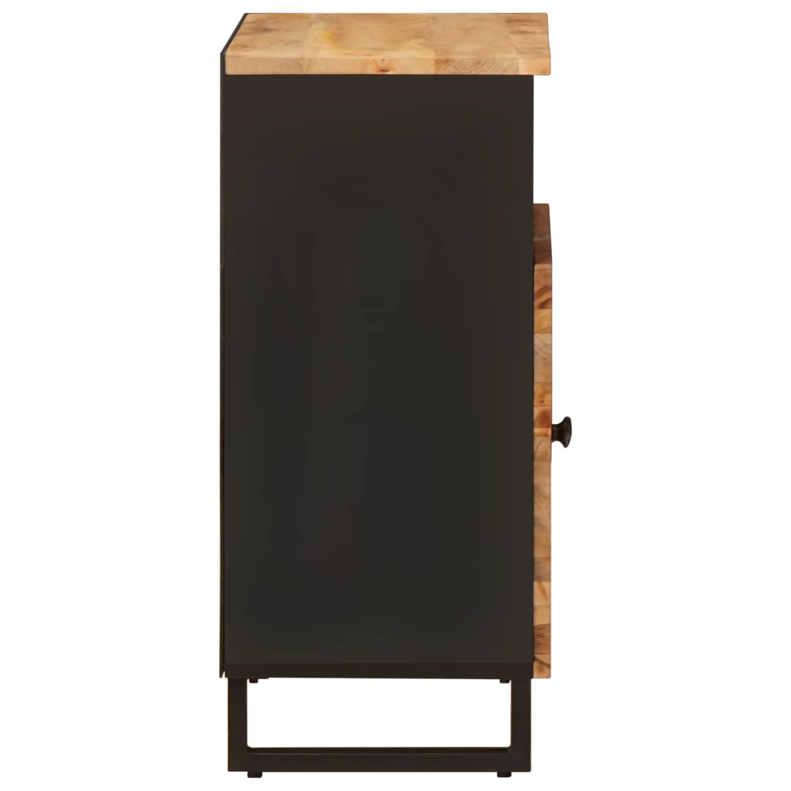 Βοηθητικό ντουλάπι Καφέ 60 x 33 x 75 cm Στερεό ξύλο μάνγκο - Pakobazaar