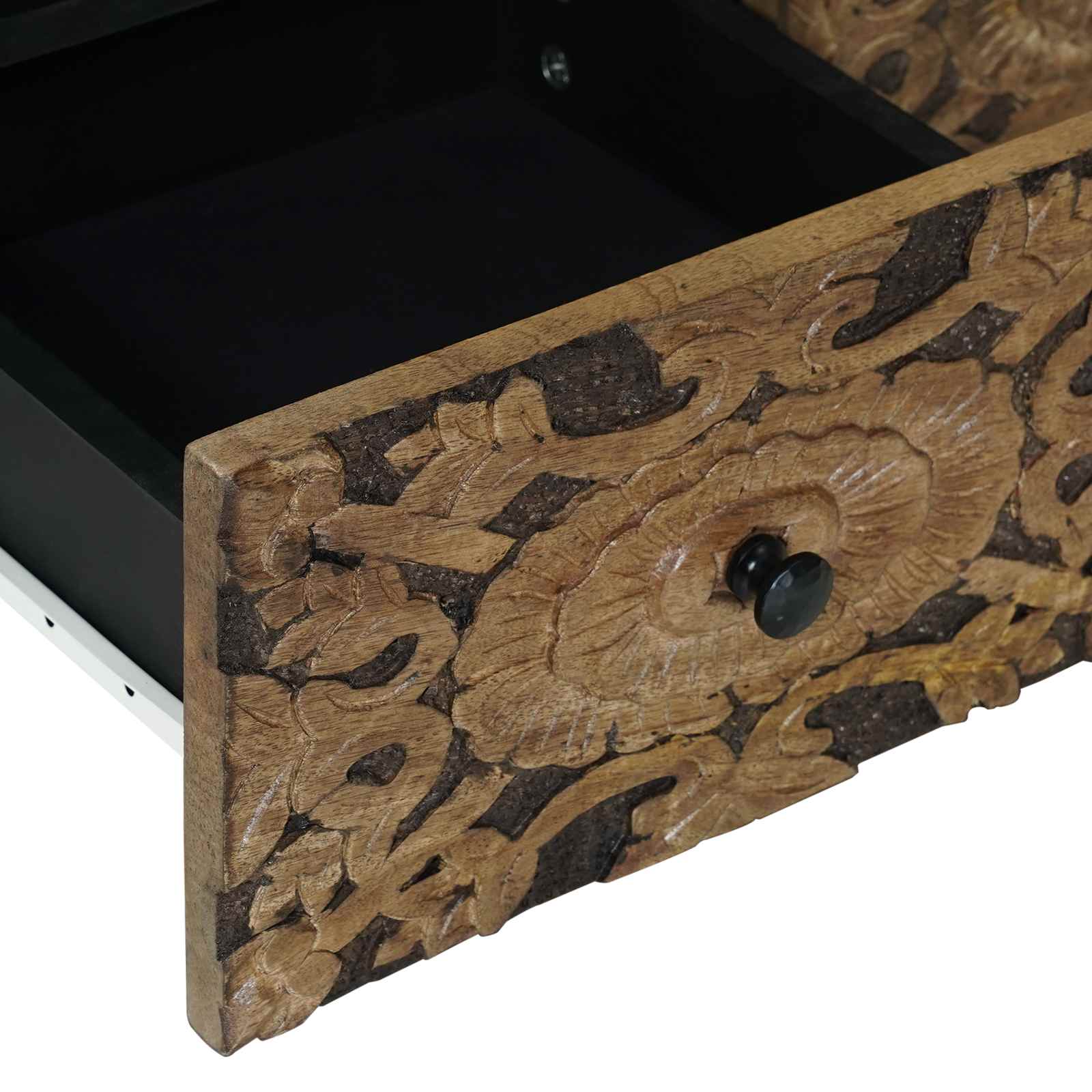 Ντουλάπι TV Καφέ 70 x 33,5 x 46 εκ. Στερεό ξύλο μάνγκο - Pakobazaar