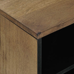 Ντουλάπι TV με ράφι Καφέ 80 x 31,5 x 46 cm Στερεό ξύλο μάνγκο - Pakobazaar