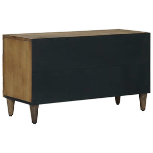 Ντουλάπι TV με ράφι Καφέ 80 x 31,5 x 46 cm Στερεό ξύλο μάνγκο - Pakobazaar