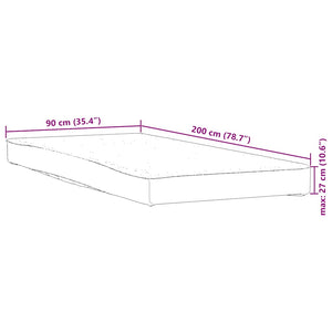 Προστατευτικό στρώματος Λευκό 90x200 εκ. Αδιάβροχο - Pakobazaar