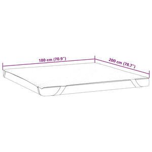 Προστατευτικό στρώματος Λευκό 180x200 εκ. Αδιάβροχο - Pakobazaar
