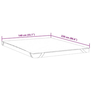 Προστατευτικό στρώματος Λευκό 140x220 εκ. Αδιάβροχο - Pakobazaar