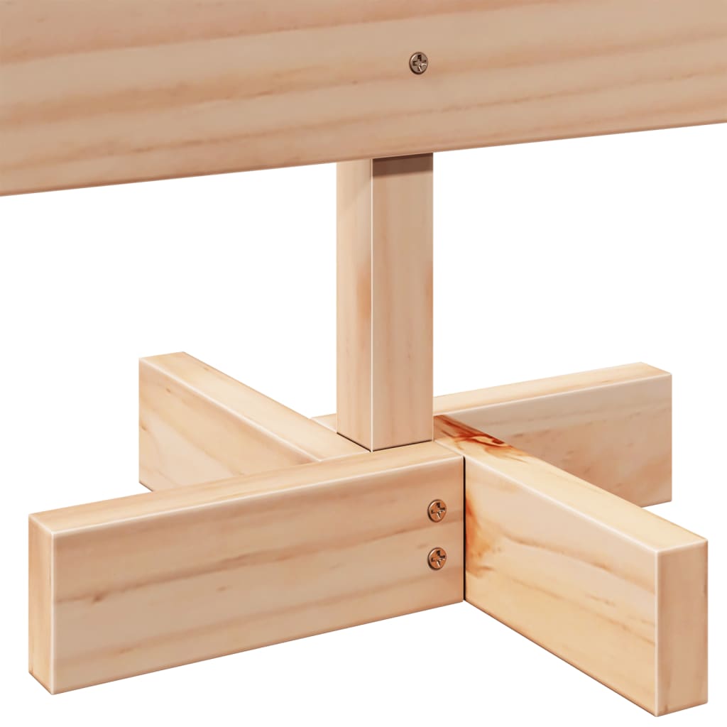 Χριστουγεννιάτικο Δέντρο Ξύλινο Διακόσμηση 70 εκ. Μασίφ