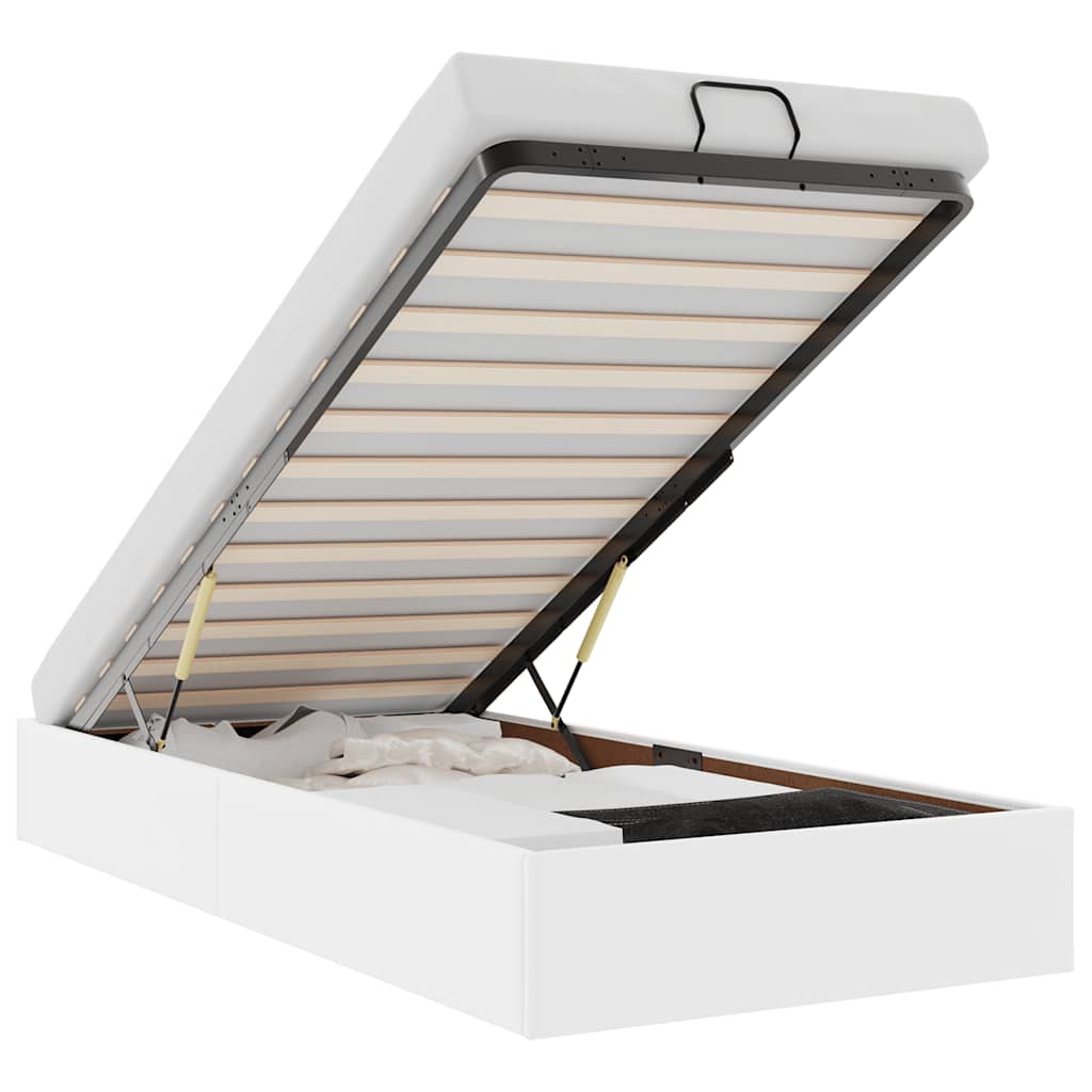 Πλαίσιο κρεβατιού οθωμανικού κρεβατιού χωρίς στρώμα Λευκό - Pakobazaar