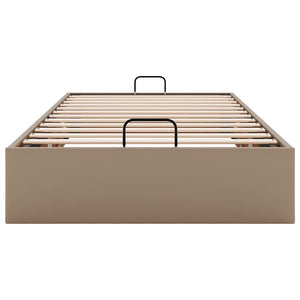 Οθωμανικό κρεβάτι χωρίς στρώμα Cappucino 80x200 cm Faux Leather