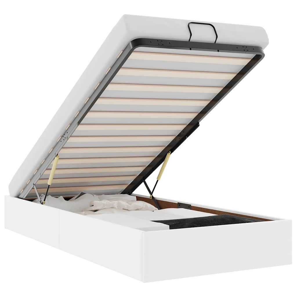 Πλαίσιο κρεβατιού οθωμανικού κρεβατιού χωρίς στρώμα Λευκό - Pakobazaar