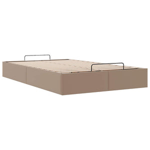 Οθωμανικό κρεβάτι χωρίς στρώμα Cappucino120x190 cm Faux Leather